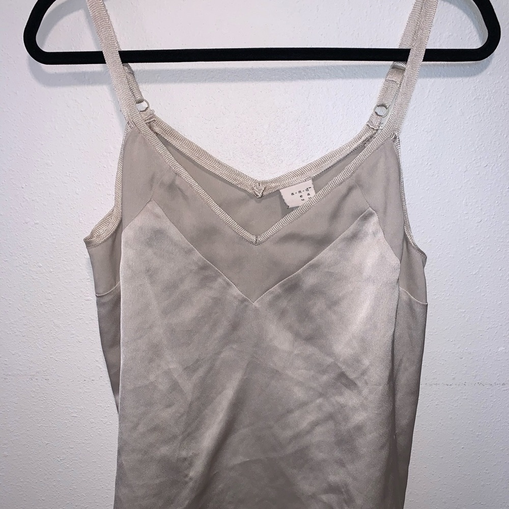 Satin top